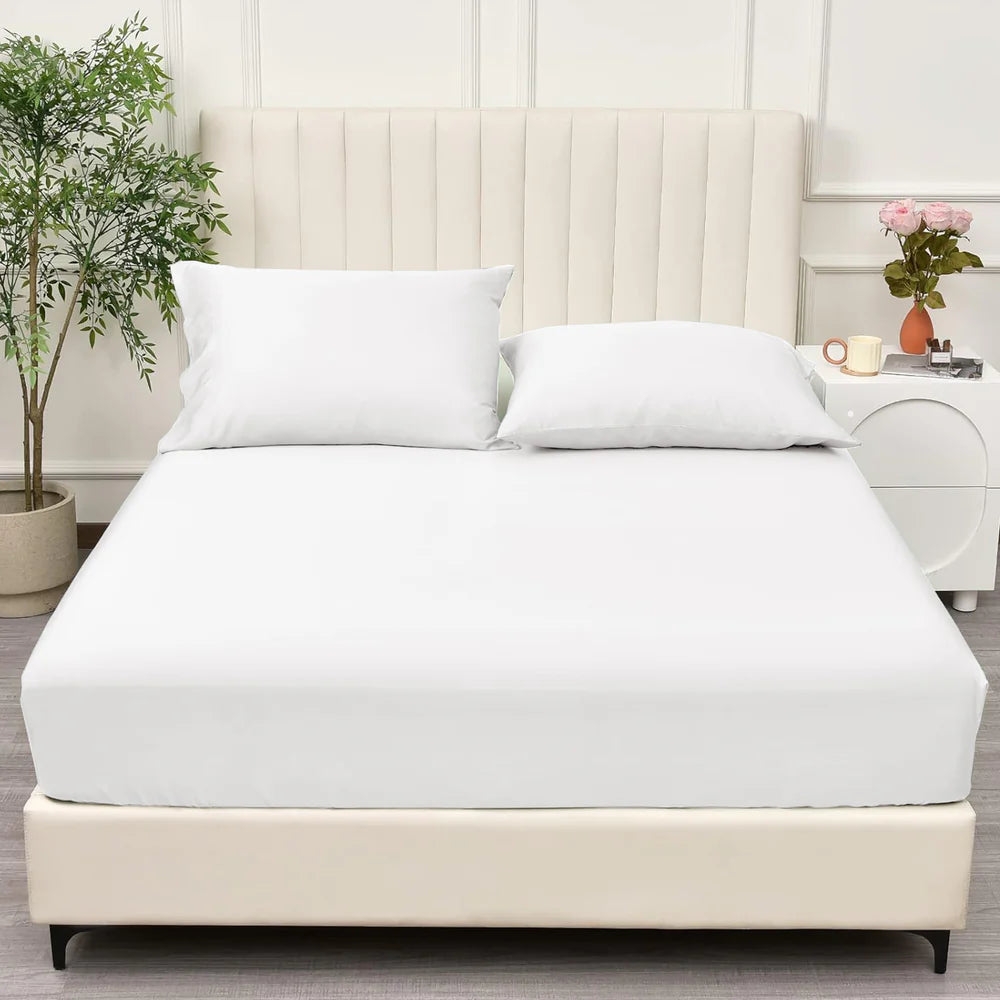 Fade Resistant Brushed Microfiber 30 Cm Deep Pocket Microfiber Fitted Sheet