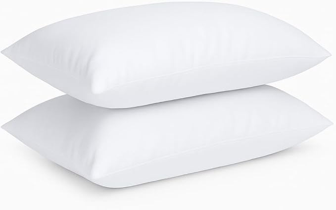 Pillow Cases pack of 2 Black Pillow Covers 50X75CM Hotel Quality Poly Cotton