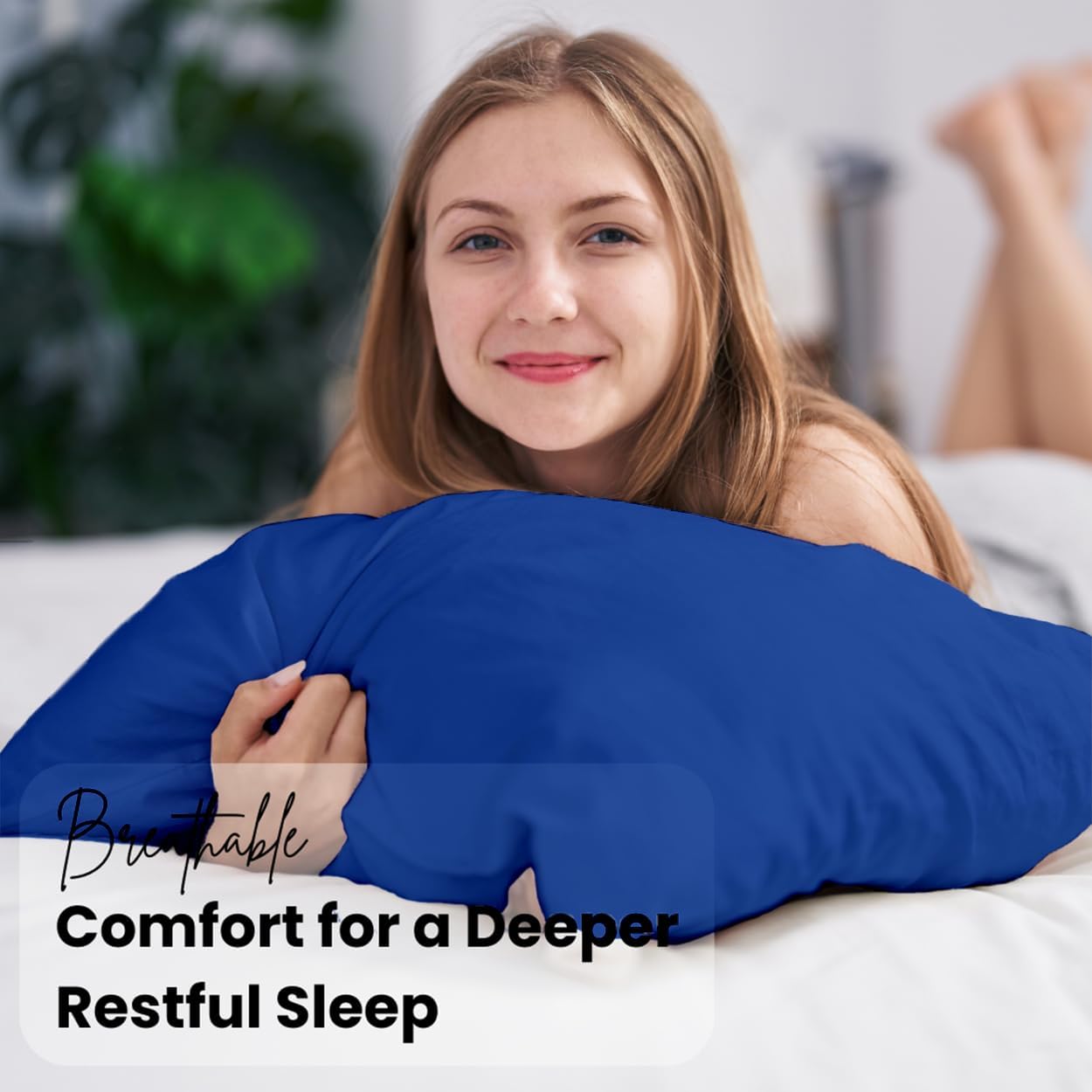 Pillow Cases pack of 2 Black Pillow Covers 50X75CM Hotel Quality Poly Cotton