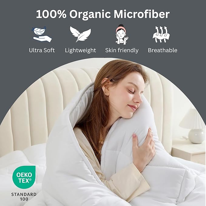 Premium Microfiber Duvet – Ultra Soft, Lightweight & All-Season Comfort
