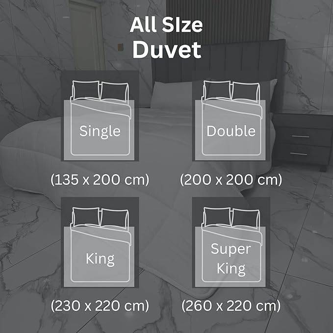 Premium Microfiber Duvet – Ultra Soft, Lightweight & All-Season Comfort