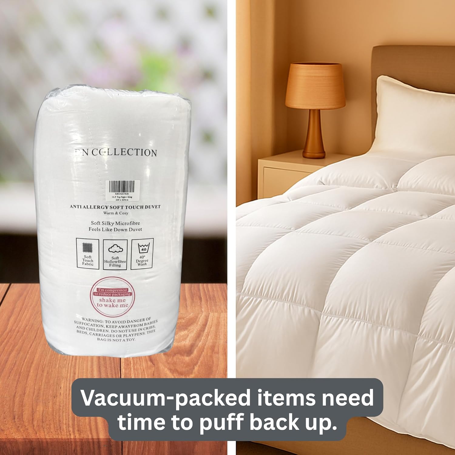 Premium Microfiber Duvet – Ultra Soft, Lightweight & All-Season Comfort