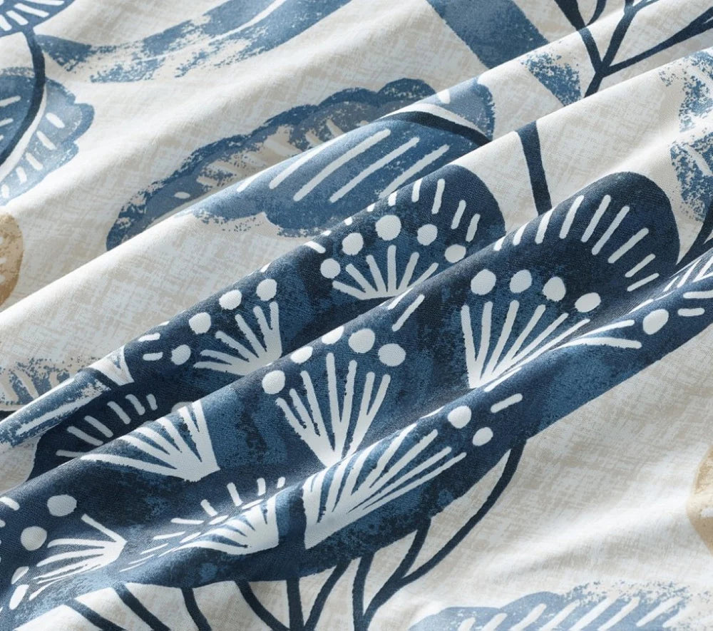 Breathable Microfibre Quilt Duvet Cover Set With Fitted Sheet and Pillow Case – Complete Bedding Set