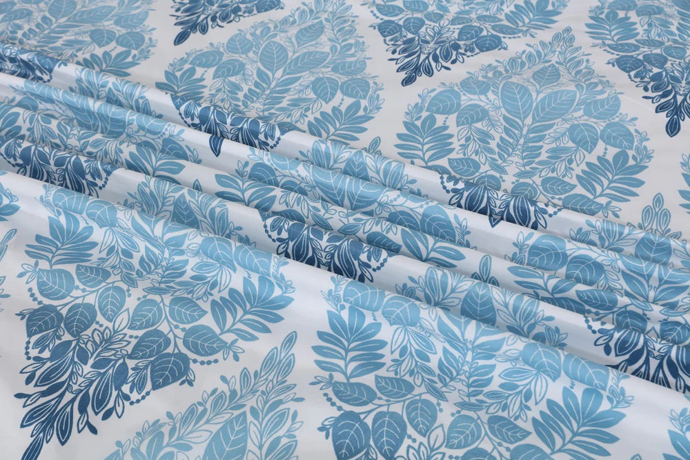 Breathable Microfibre Quilt Duvet Cover Set With Fitted Sheet and Pillow Case – Complete Bedding Set