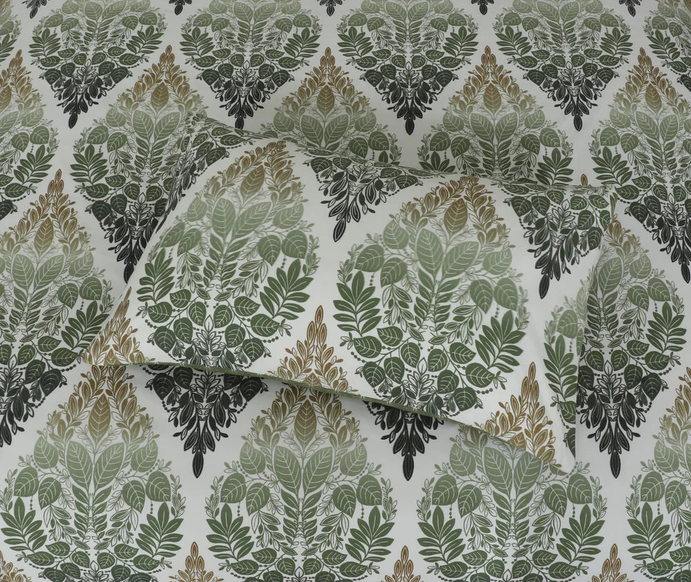 Breathable Microfibre Quilt Duvet Cover Set With Fitted Sheet and Pillow Case – Complete Bedding Set