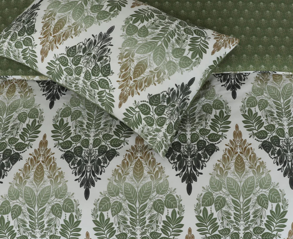 Breathable Microfibre Quilt Duvet Cover Set With Fitted Sheet and Pillow Case – Complete Bedding Set