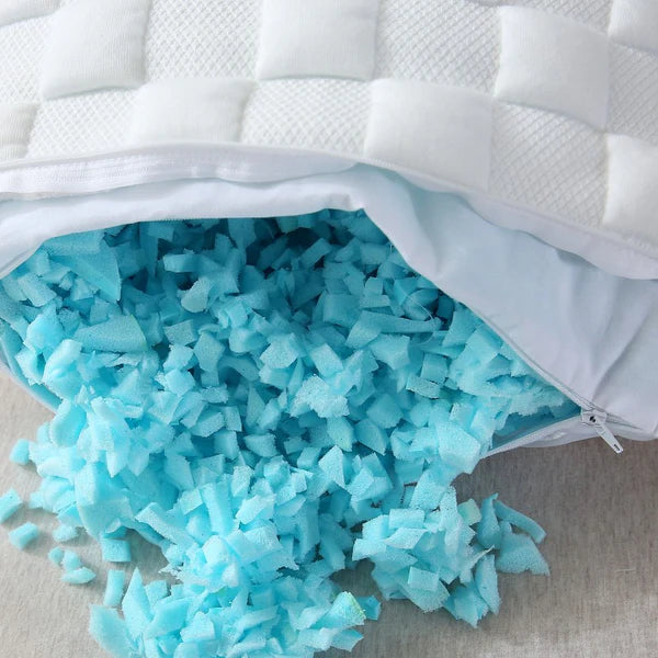 Luxury Ultra Soft Memory Foam Pillow with Quilted Cover