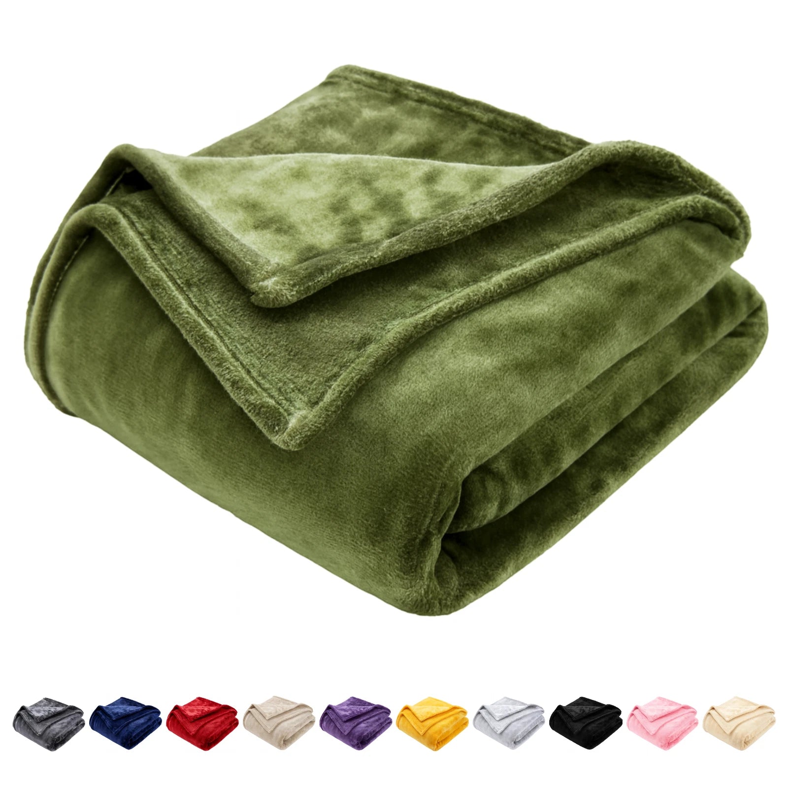 Fluffy Fleece Blanket Single, Double, King & Super King