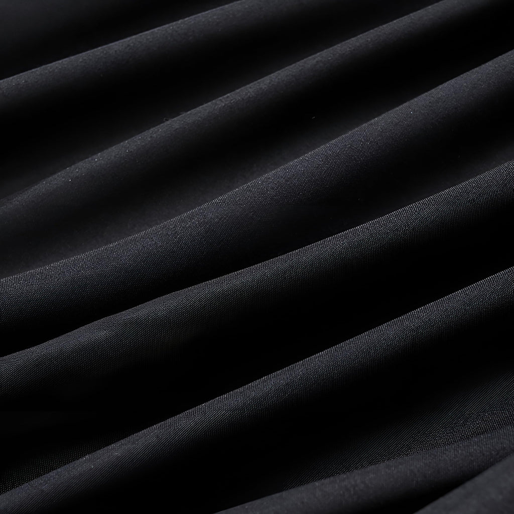 Black Pillow Covers Poly Cotton
