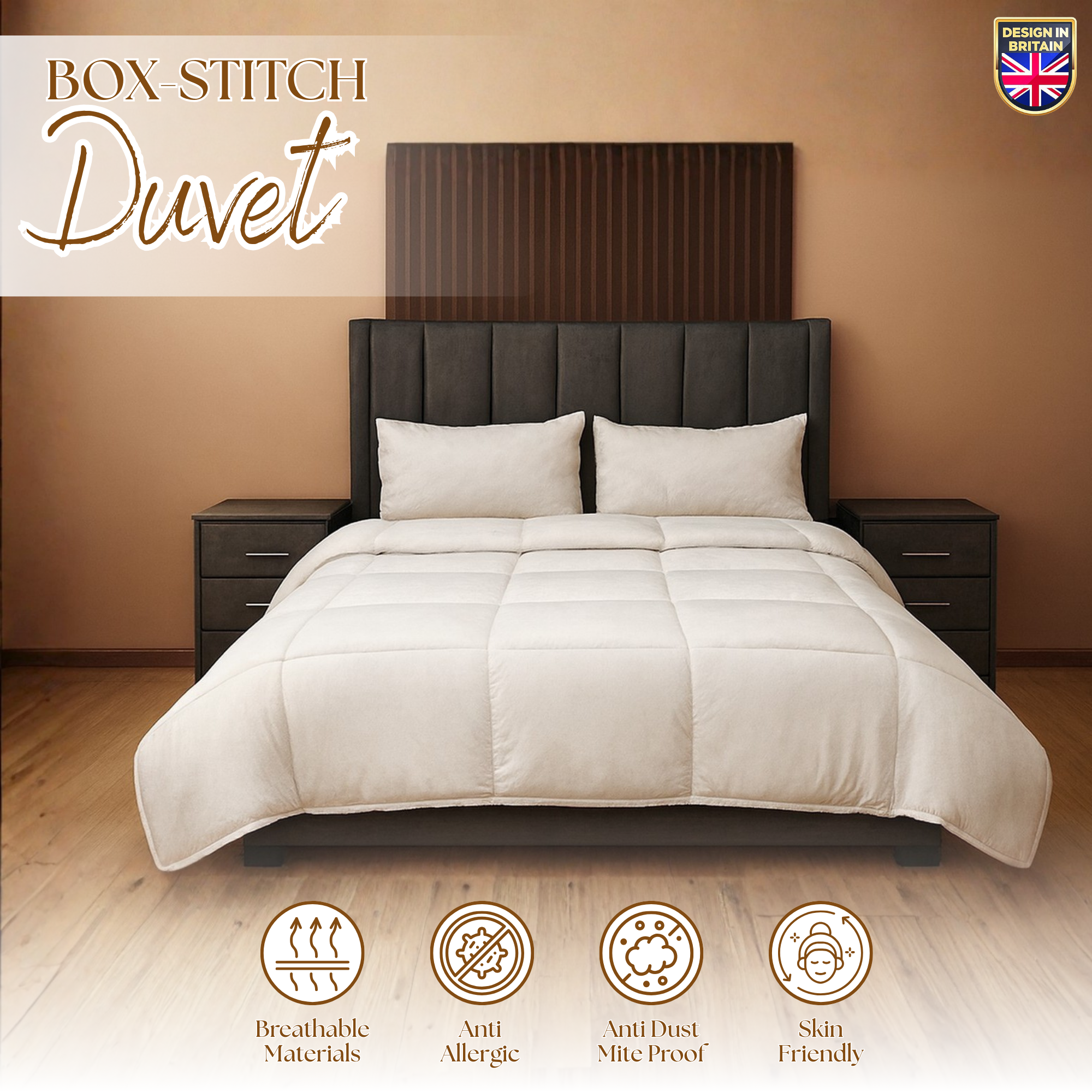 Premium Microfiber Duvet – Ultra Soft, Lightweight & All-Season Comfort
