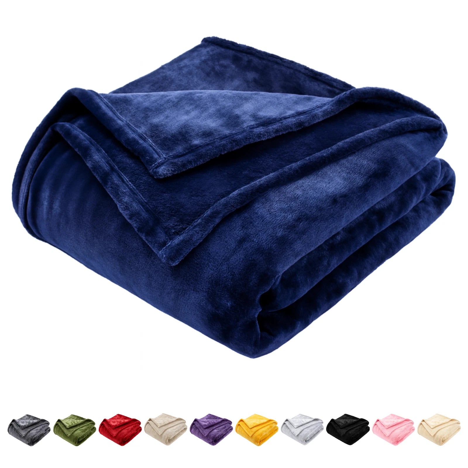 Fluffy Fleece Blanket Single, Double, King & Super King